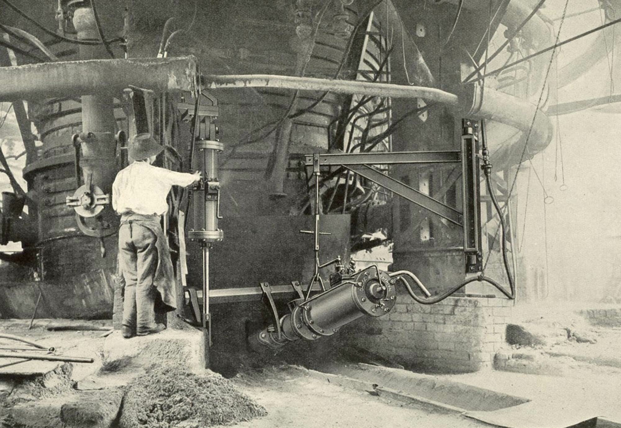Produktionsbild vom Jahr 1901