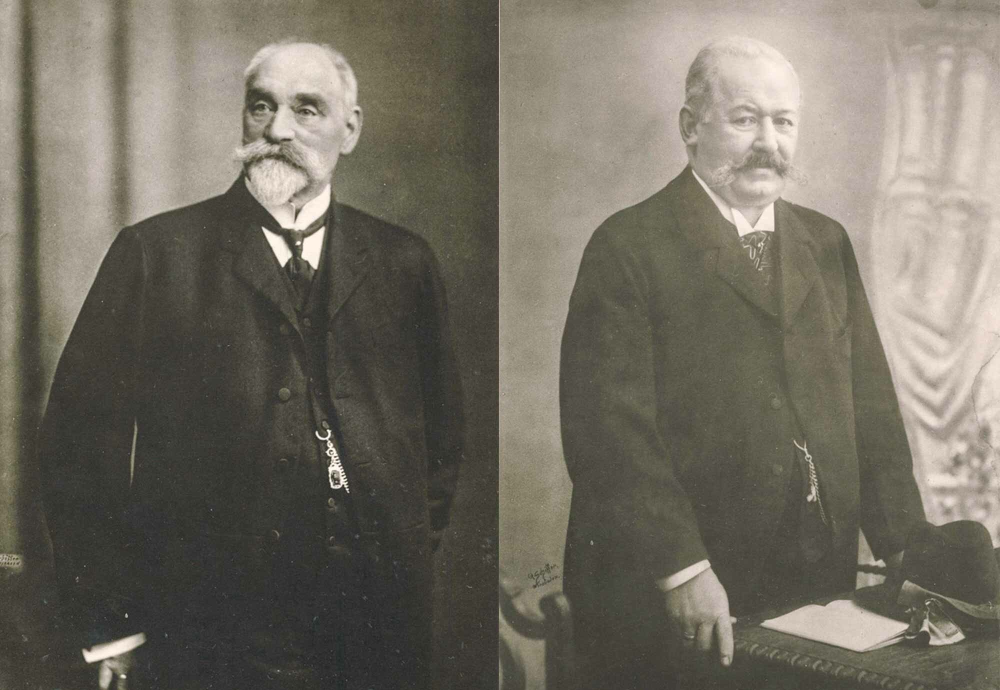 Bild von den Gründern Dango und Dienenthal