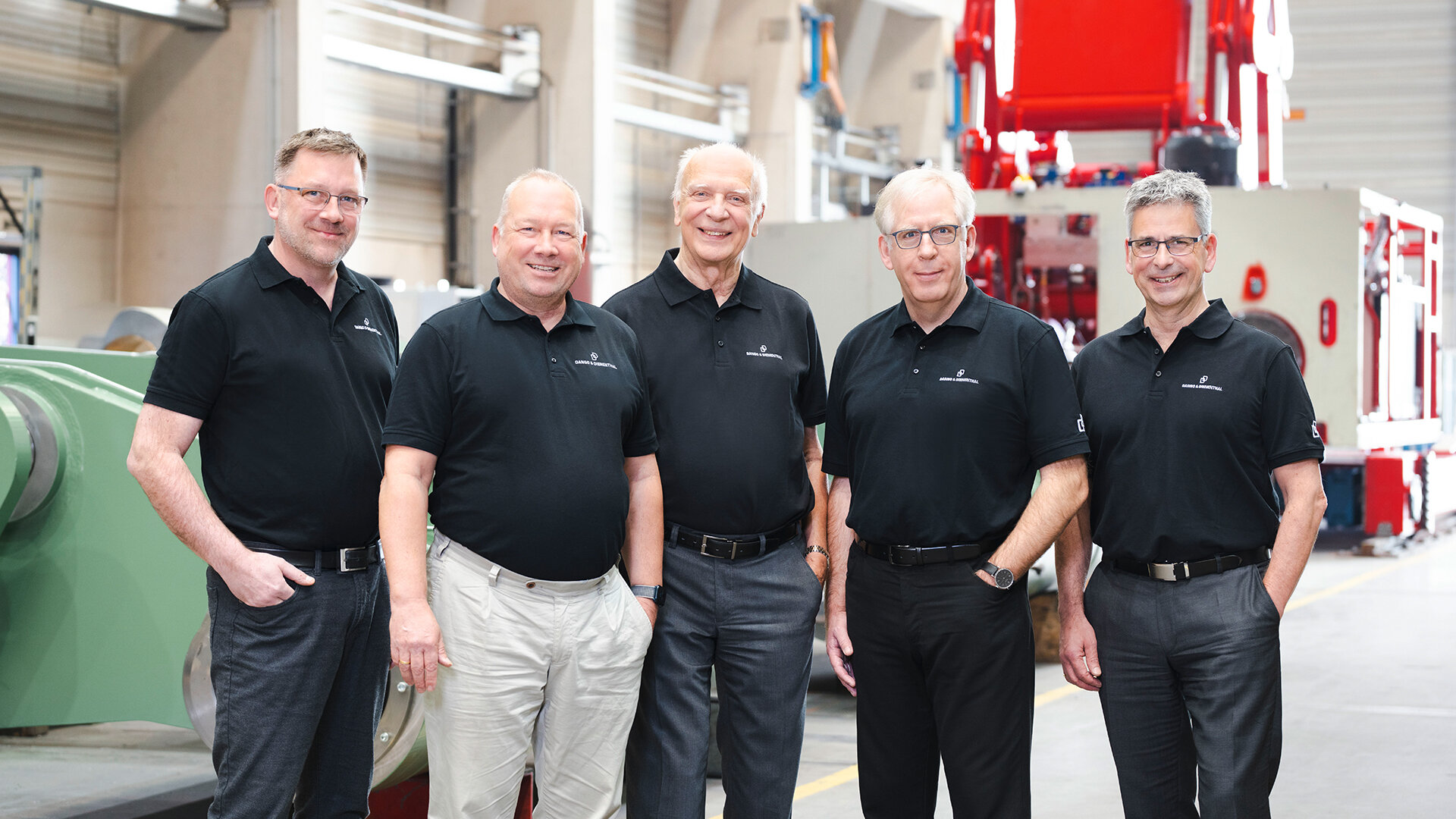 Andreas Dango, Rainer Dango, Jörg Dienenthal, Dr. Jens-Uwe Heitsch und Alexander Neff
